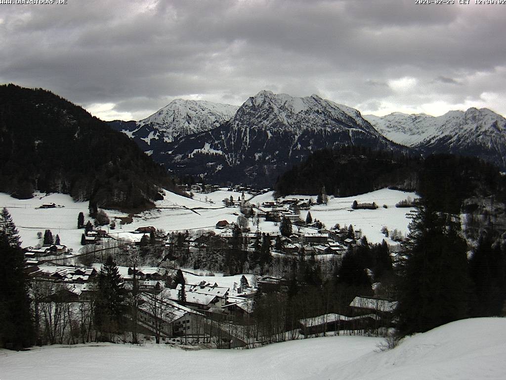Archiv Foto Webcam Tiefenbach Oberstdorf