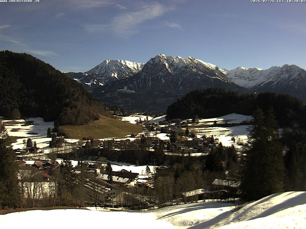 Archiv Foto Webcam Tiefenbach Oberstdorf