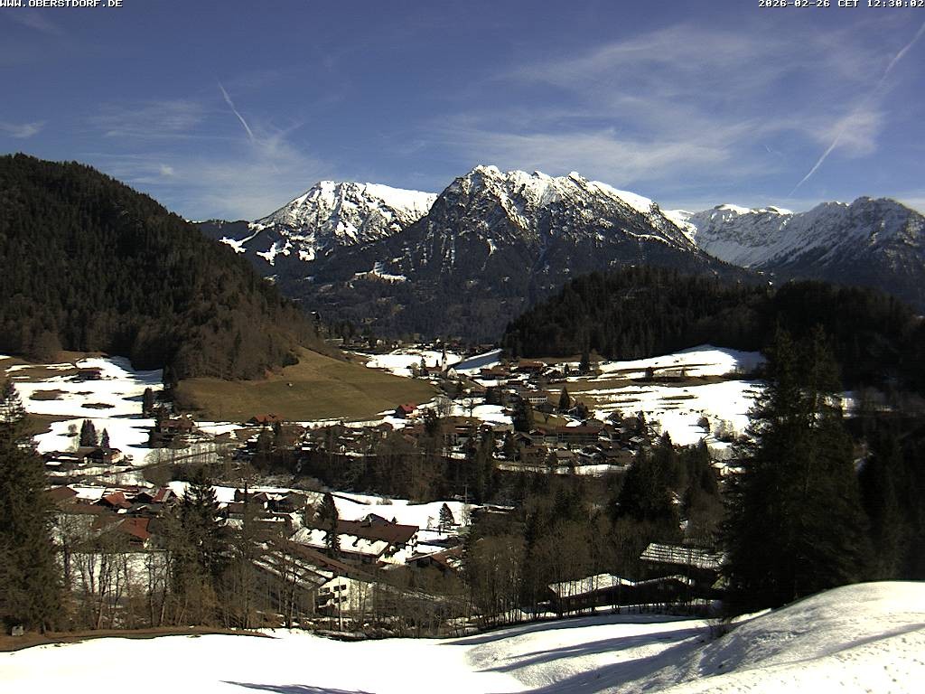 Archiv Foto Webcam Tiefenbach Oberstdorf