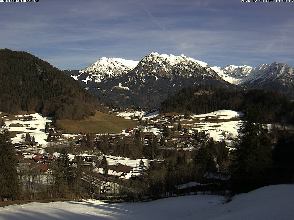 Archiv Foto Webcam Tiefenbach Oberstdorf