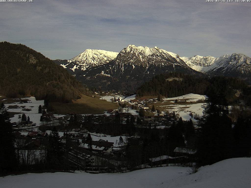 Archiv Foto Webcam Tiefenbach Oberstdorf