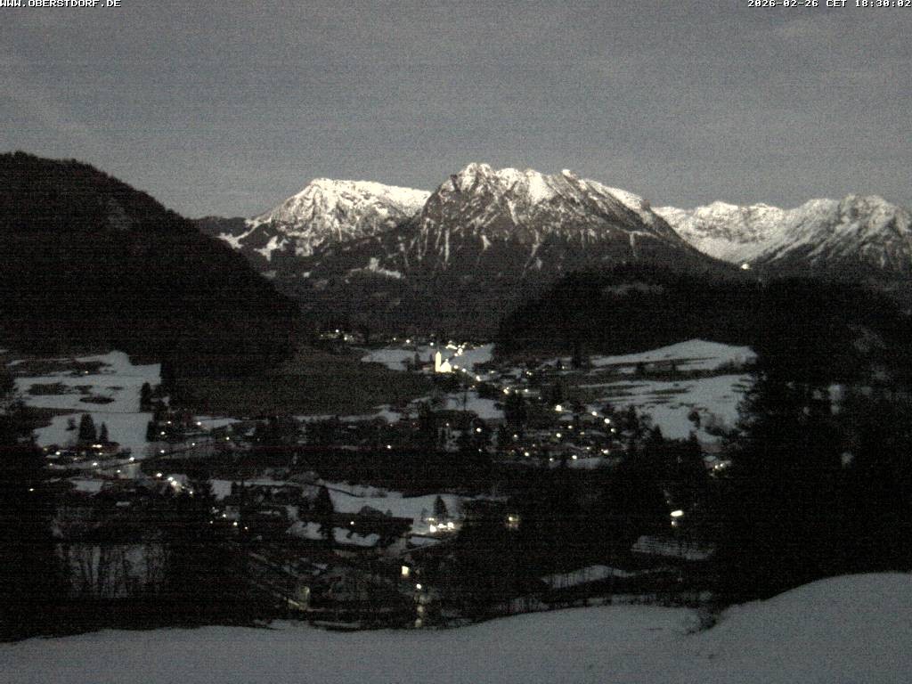 Archiv Foto Webcam Tiefenbach Oberstdorf