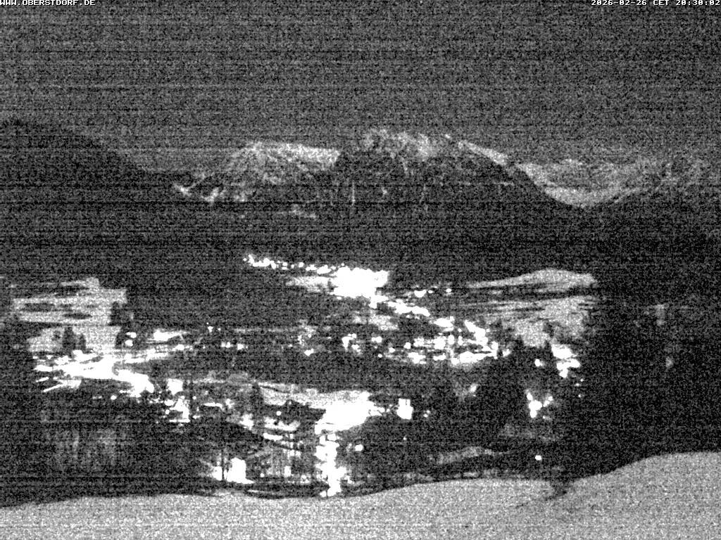 Archived image Webcam Nebelhorn and Rubihorn
