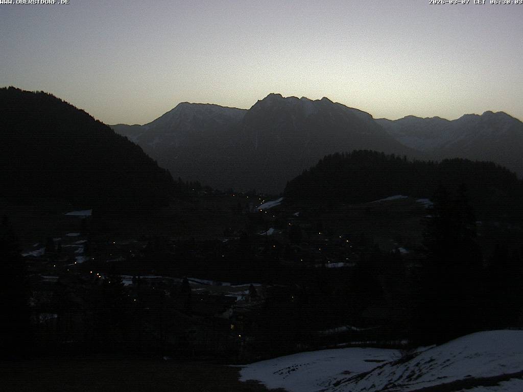 Archiv Foto Webcam Tiefenbach Oberstdorf