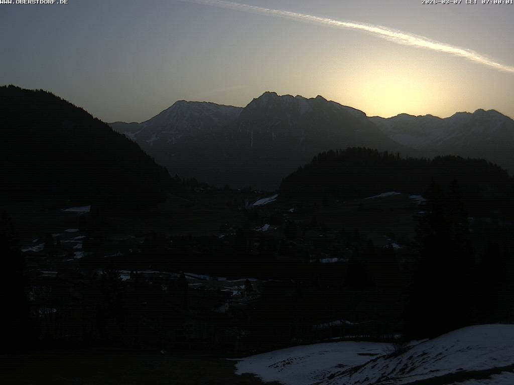 Archiv Foto Webcam Tiefenbach Oberstdorf