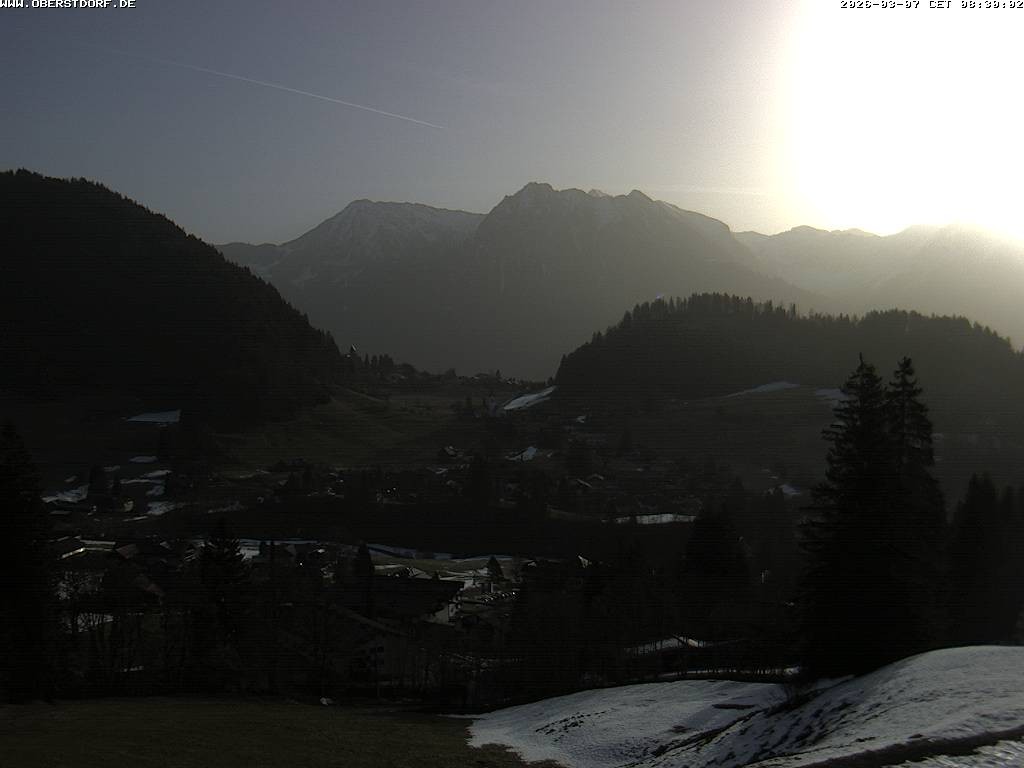 Archiv Foto Webcam Tiefenbach Oberstdorf