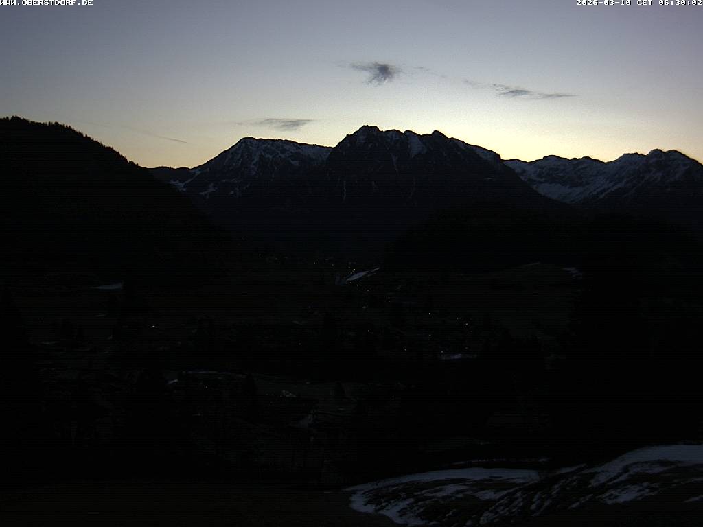 Archiv Foto Webcam Tiefenbach Oberstdorf