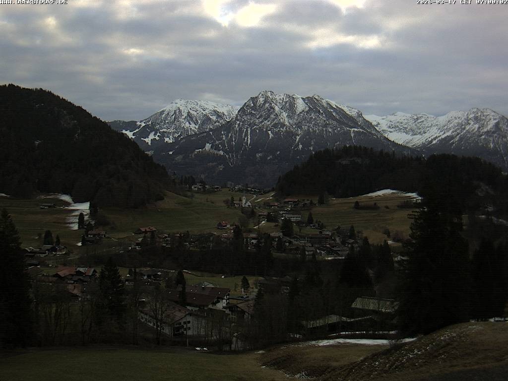 Archiv Foto Webcam Tiefenbach Oberstdorf