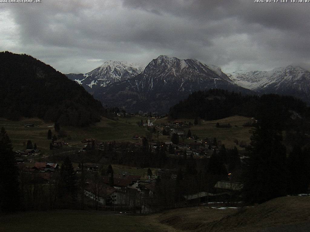 Archiv Foto Webcam Tiefenbach Oberstdorf