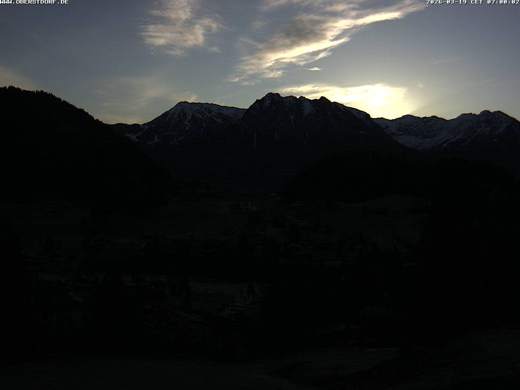 Archiv Foto Webcam Tiefenbach Oberstdorf