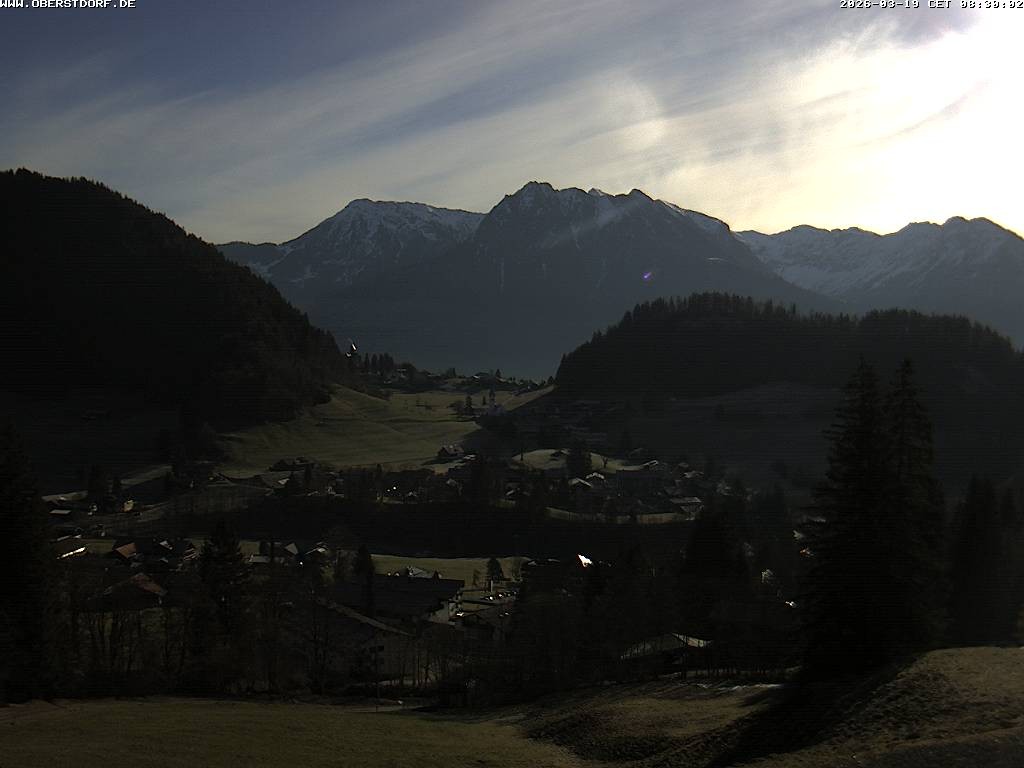 Archiv Foto Webcam Tiefenbach Oberstdorf