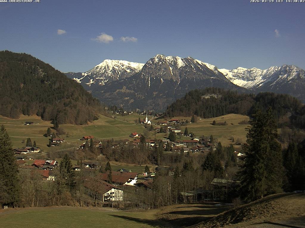 Archiv Foto Webcam Tiefenbach Oberstdorf