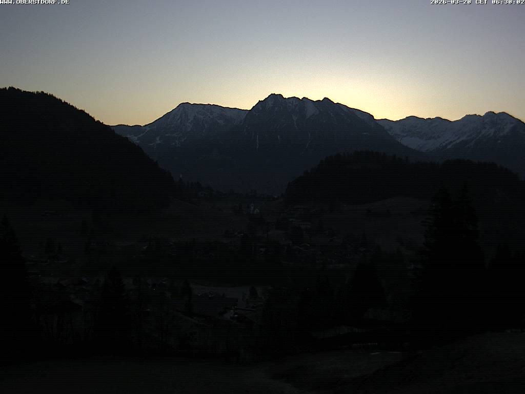Archiv Foto Webcam Tiefenbach Oberstdorf