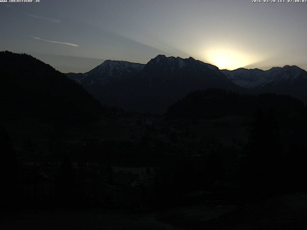 Archiv Foto Webcam Tiefenbach Oberstdorf