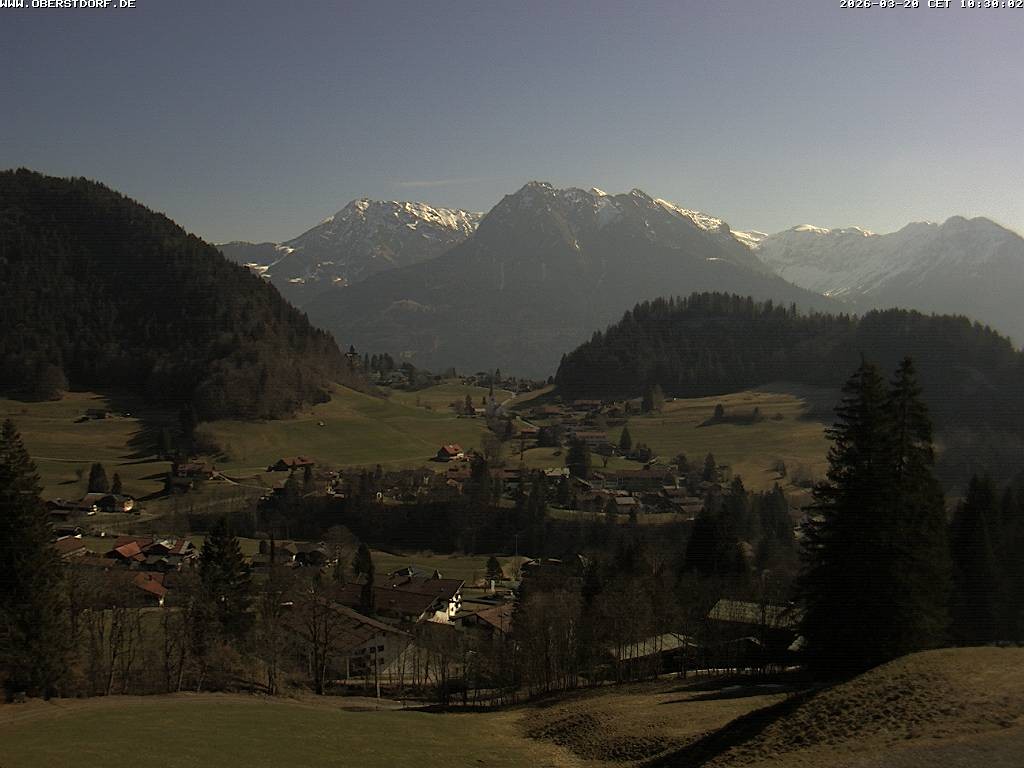 Archiv Foto Webcam Tiefenbach Oberstdorf