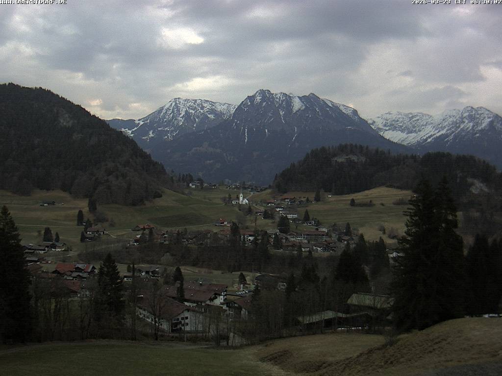 Archiv Foto Webcam Tiefenbach Oberstdorf
