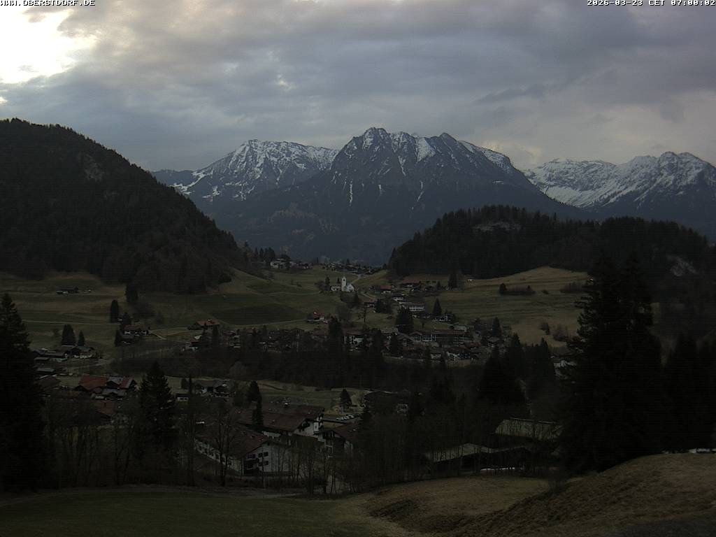 Archiv Foto Webcam Tiefenbach Oberstdorf
