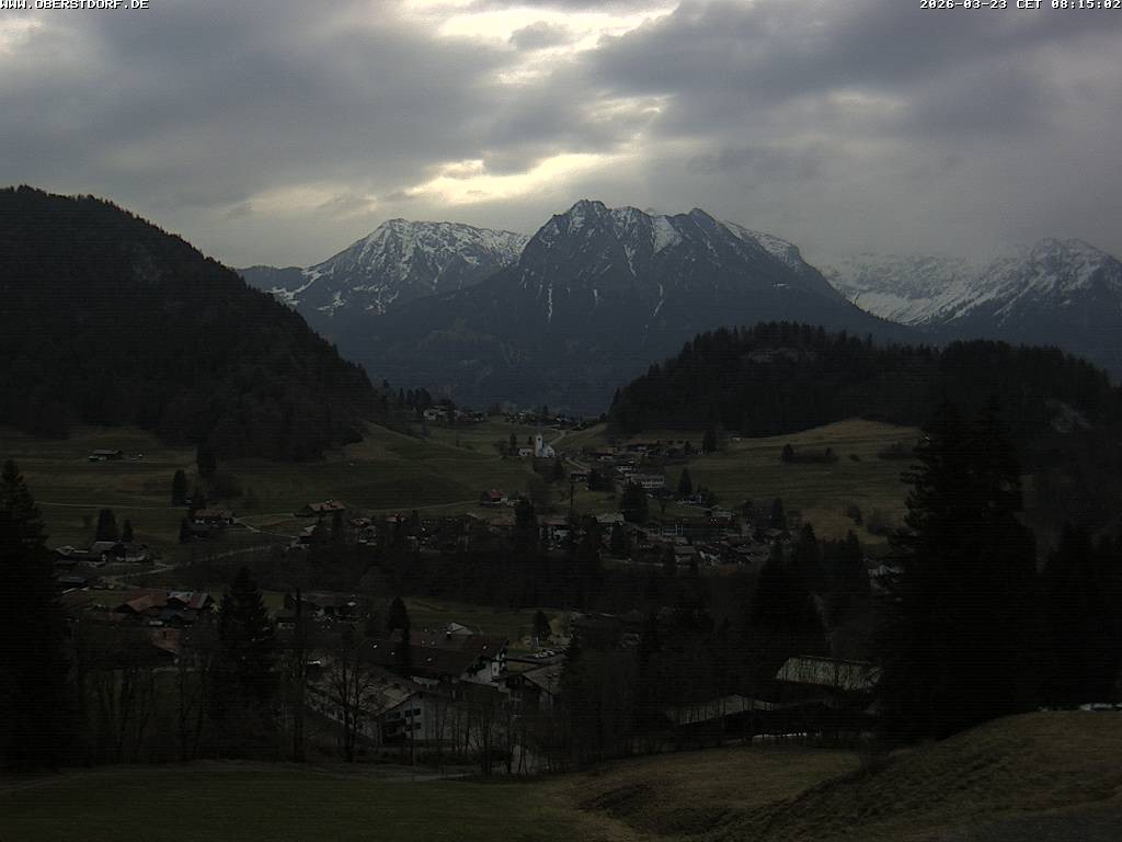 Archiv Foto Webcam Tiefenbach Oberstdorf