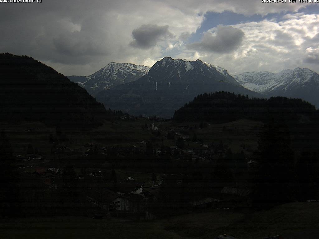 Archiv Foto Webcam Tiefenbach Oberstdorf