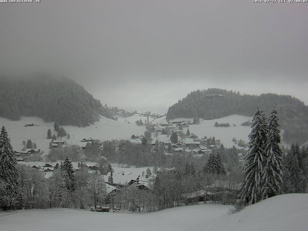 Archiv Foto Webcam Tiefenbach Oberstdorf
