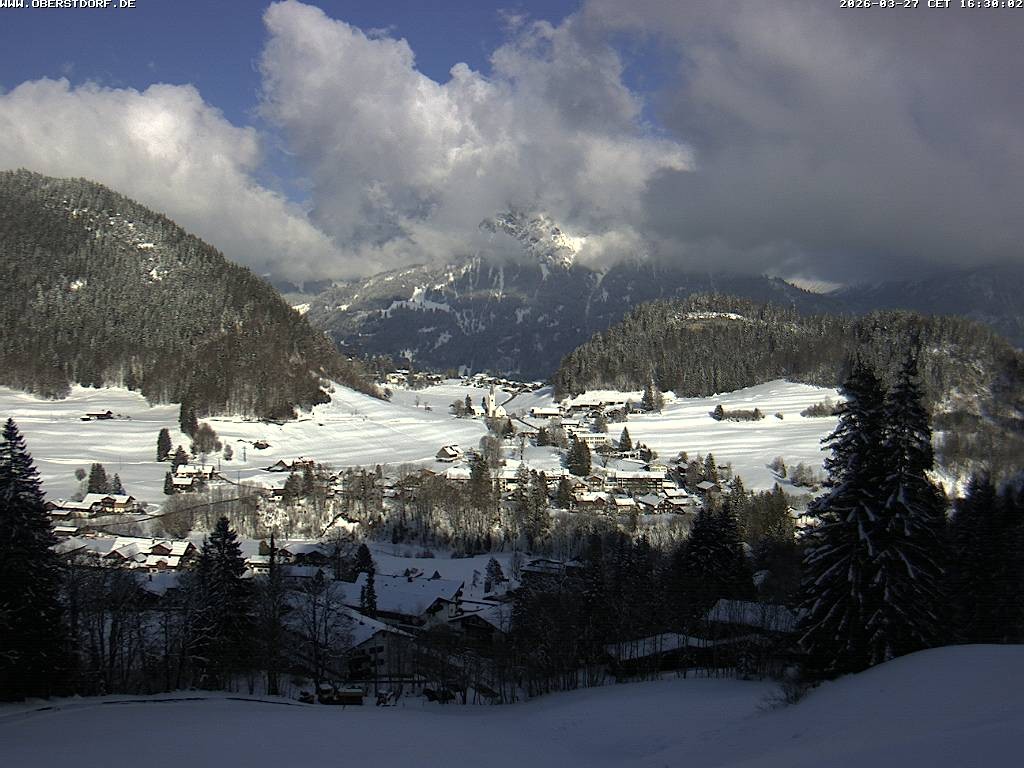 Archiv Foto Webcam Tiefenbach Oberstdorf