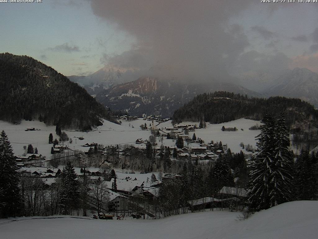 Archiv Foto Webcam Tiefenbach Oberstdorf