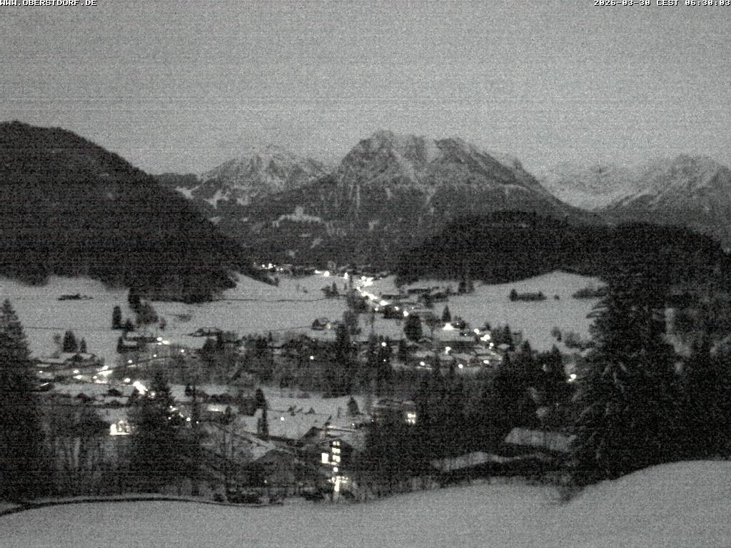 Archiv Foto Webcam Tiefenbach Oberstdorf