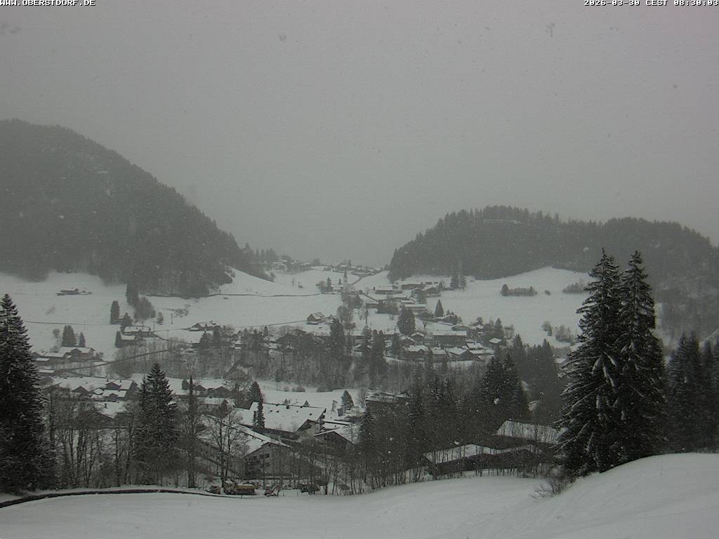 Archiv Foto Webcam Tiefenbach Oberstdorf