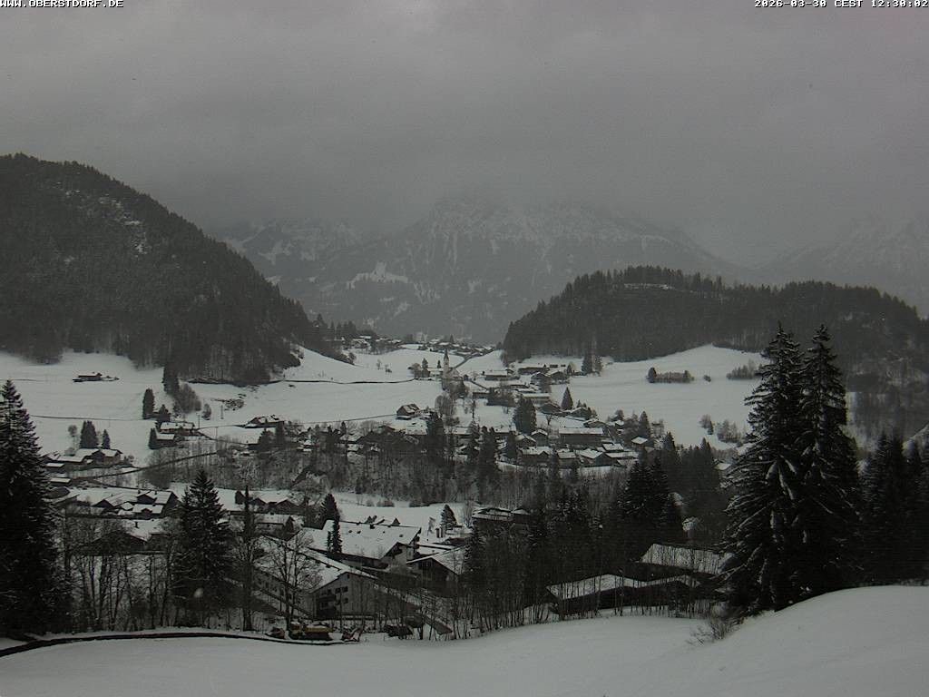 Archiv Foto Webcam Tiefenbach Oberstdorf