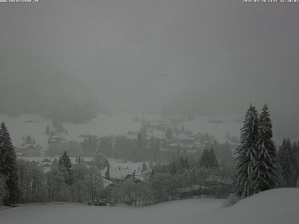 Archiv Foto Webcam Tiefenbach Oberstdorf