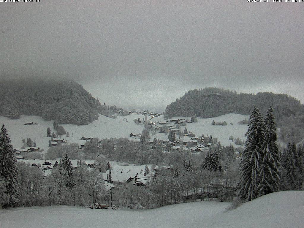 Archiv Foto Webcam Tiefenbach Oberstdorf