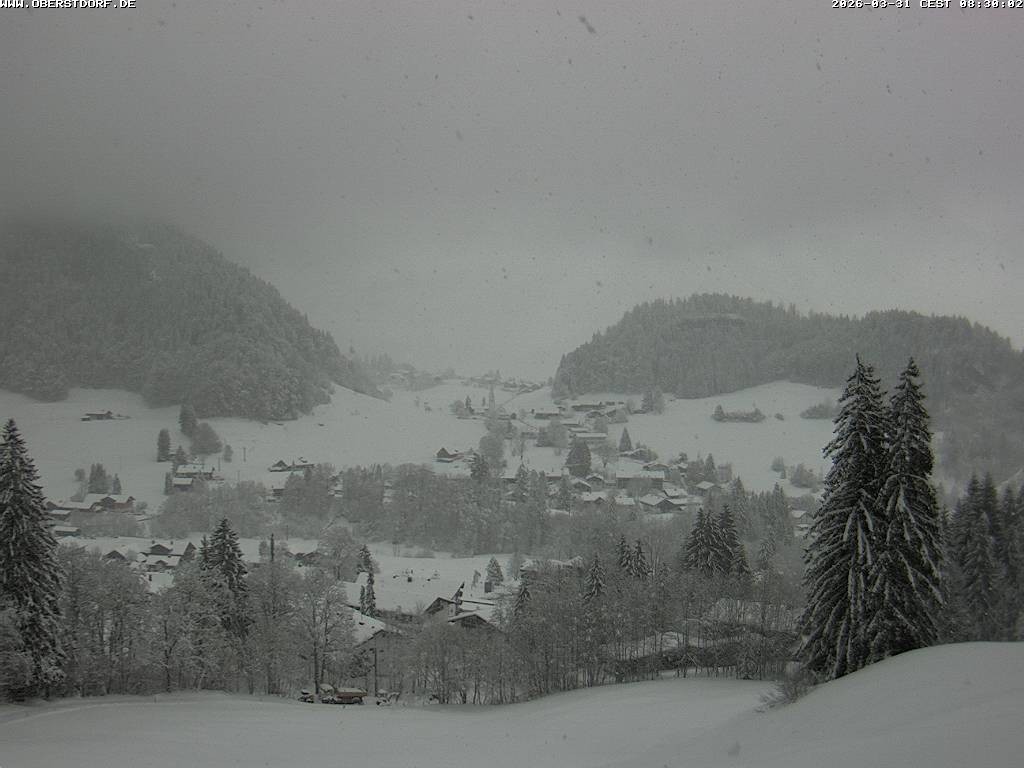 Archiv Foto Webcam Tiefenbach Oberstdorf