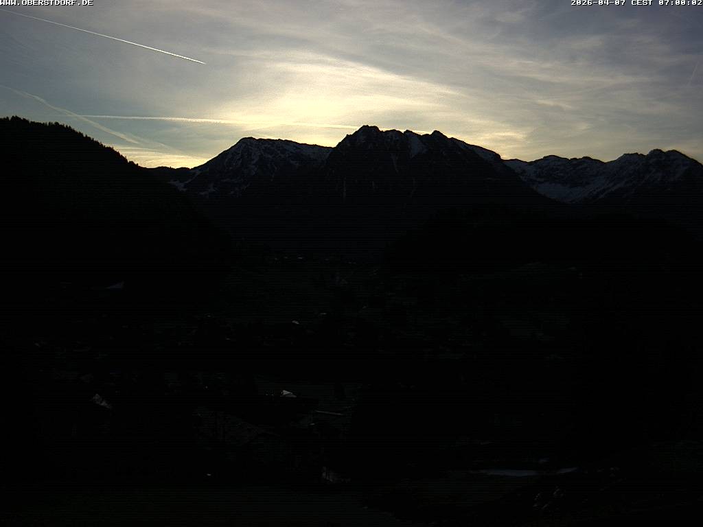 Archiv Foto Webcam Tiefenbach Oberstdorf