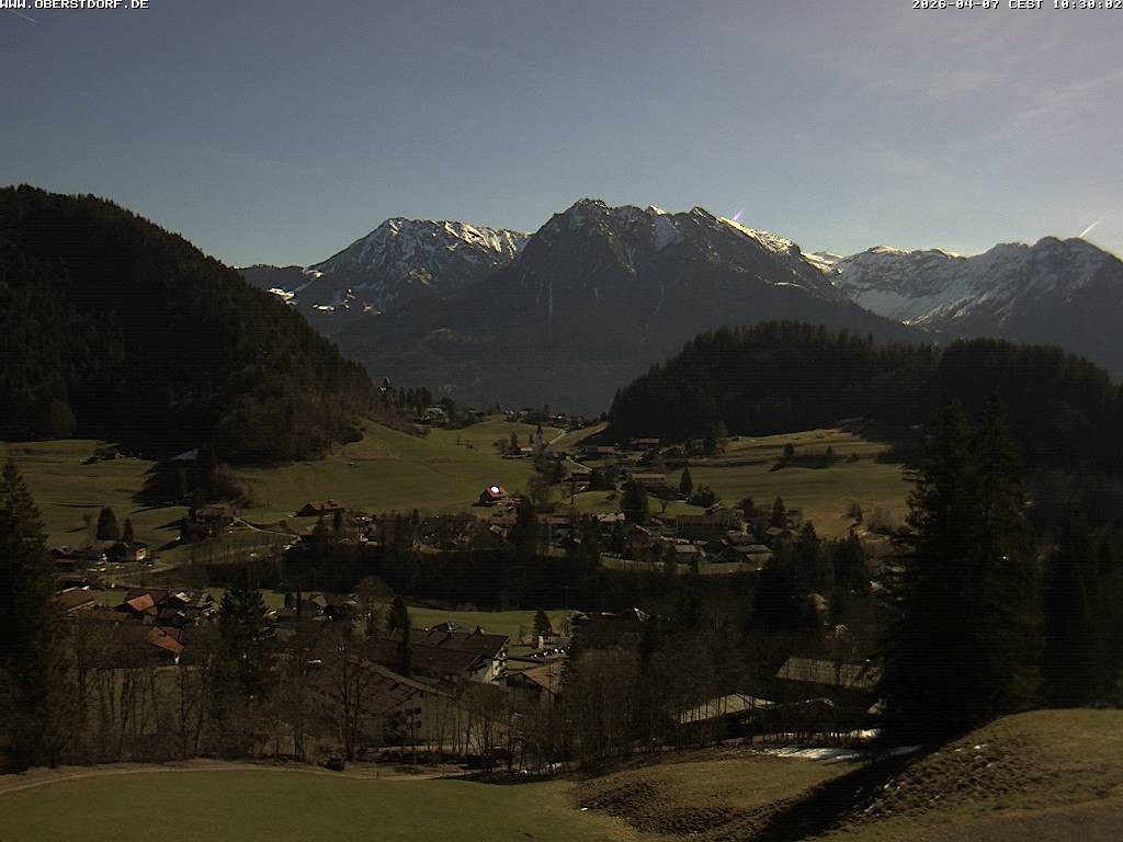 Archiv Foto Webcam Tiefenbach Oberstdorf