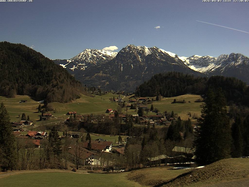 Archiv Foto Webcam Tiefenbach Oberstdorf