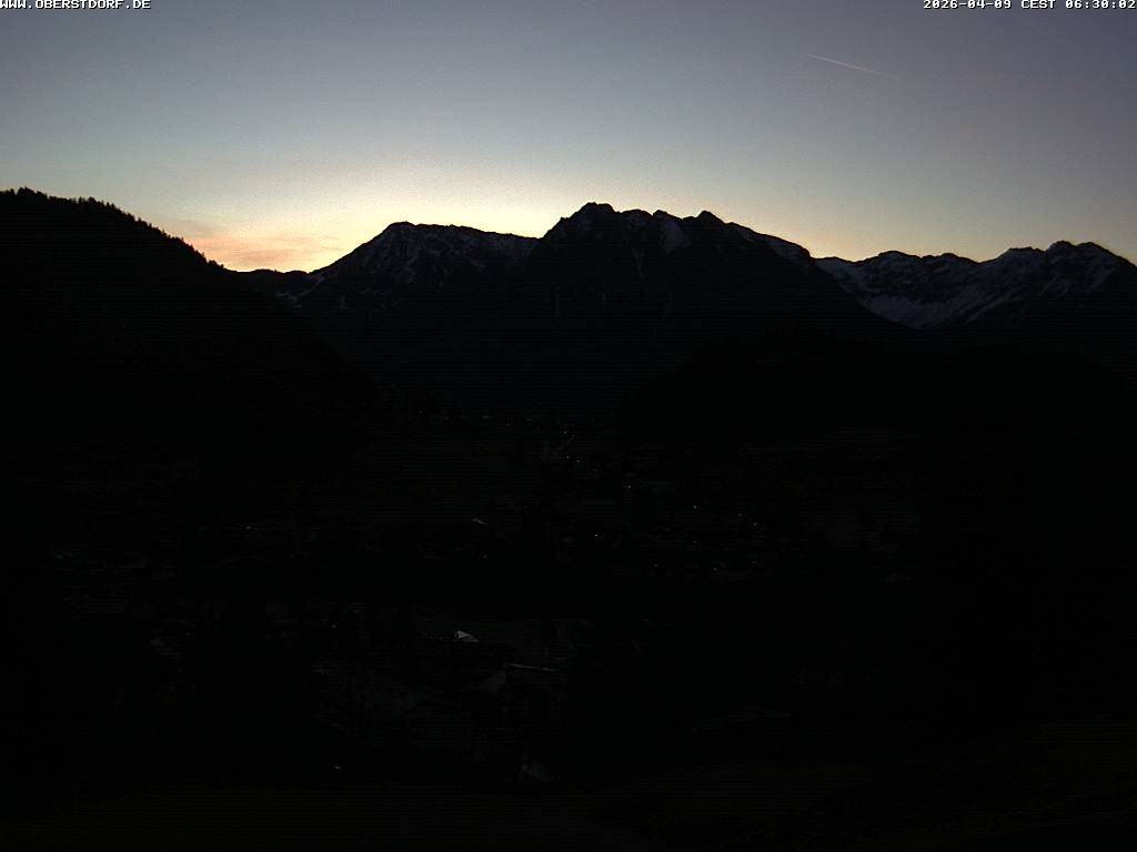 Archiv Foto Webcam Tiefenbach Oberstdorf