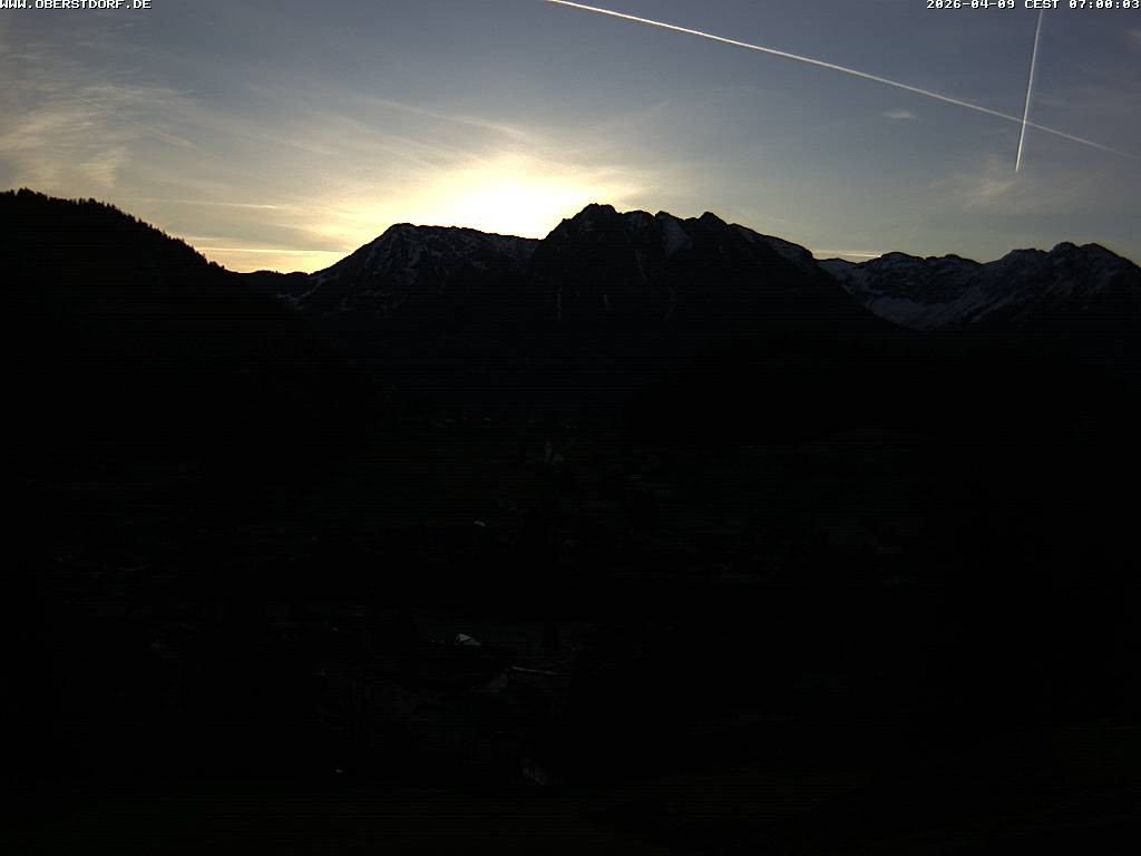 Archiv Foto Webcam Tiefenbach Oberstdorf