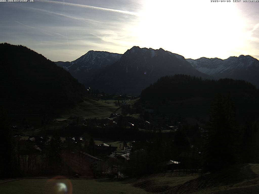 Archiv Foto Webcam Tiefenbach Oberstdorf