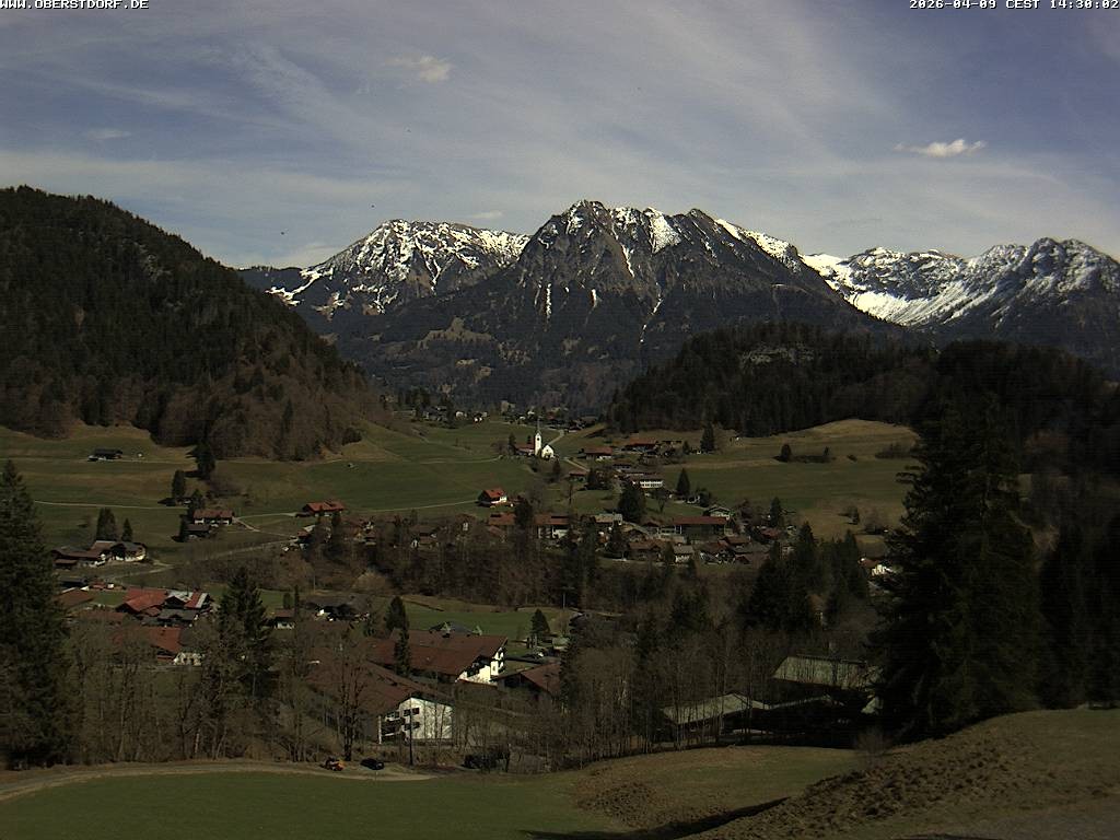 Archiv Foto Webcam Tiefenbach Oberstdorf