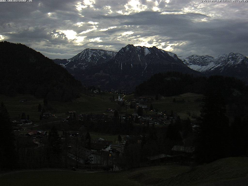 Archiv Foto Webcam Tiefenbach Oberstdorf