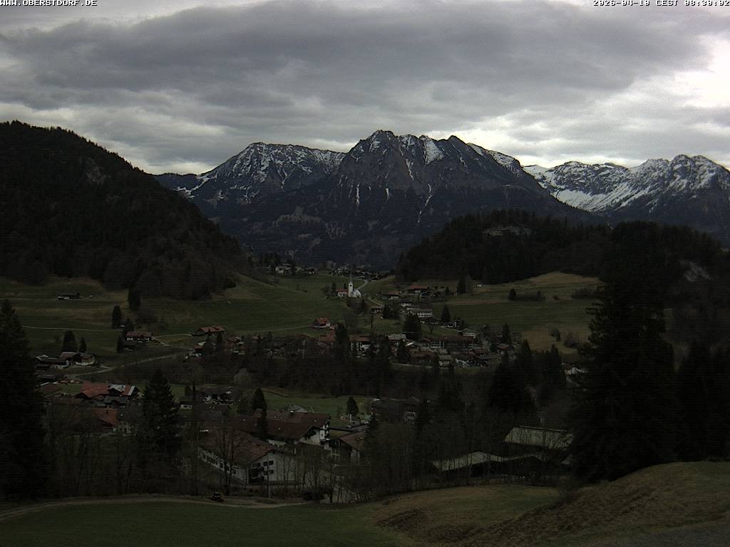 Archiv Foto Webcam Tiefenbach Oberstdorf