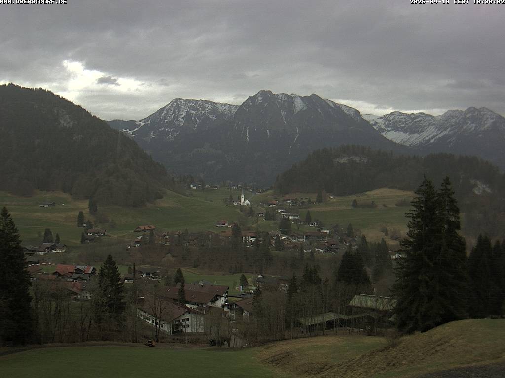 Archiv Foto Webcam Tiefenbach Oberstdorf