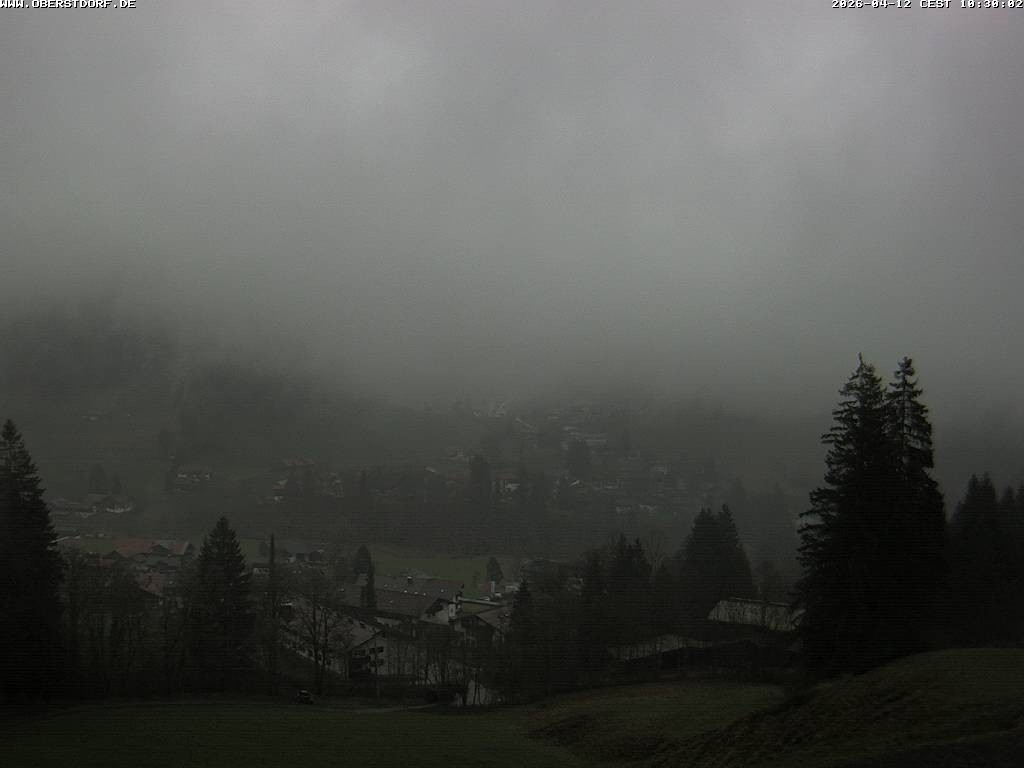 Archived image Webcam Nebelhorn and Rubihorn