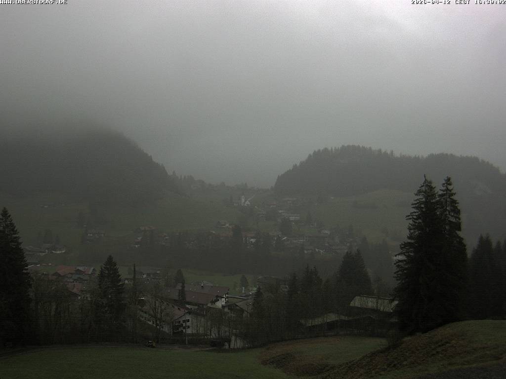 Archived image Webcam Nebelhorn and Rubihorn