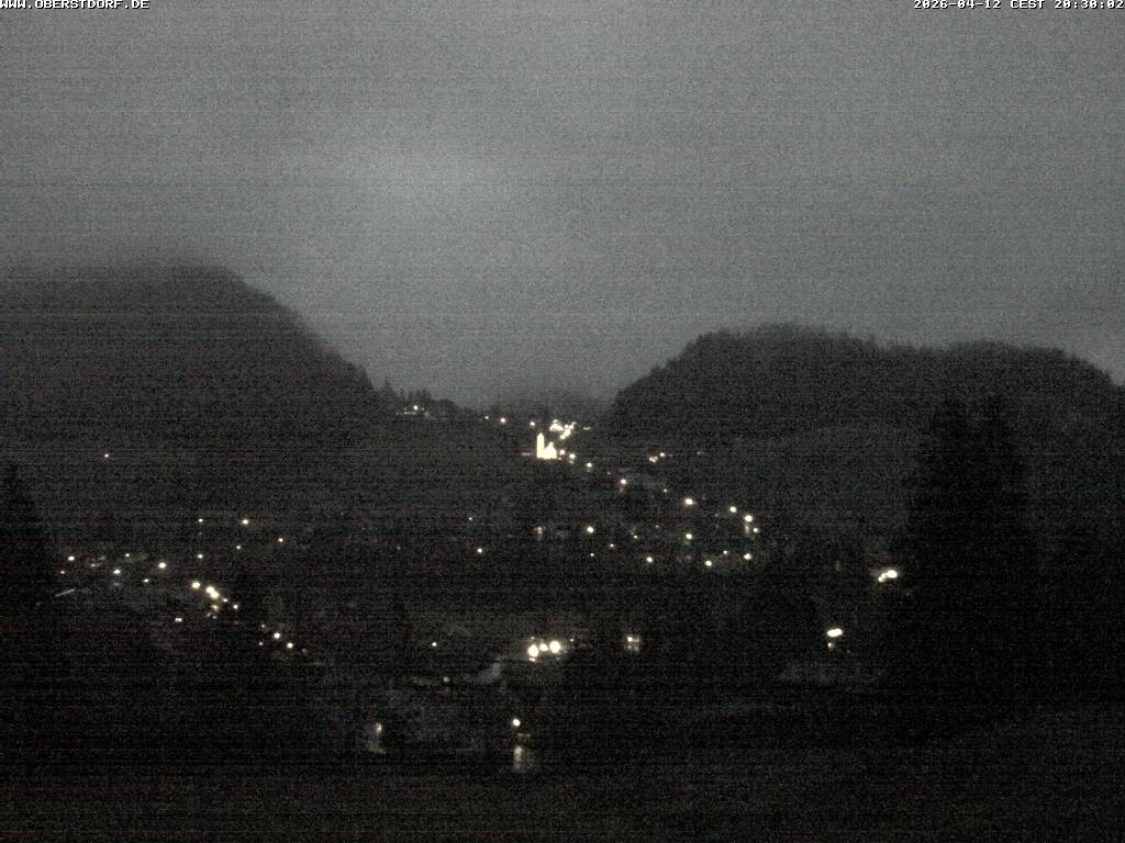 Archived image Webcam Nebelhorn and Rubihorn