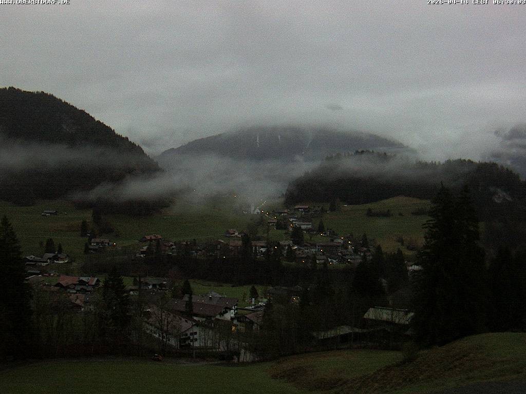 Archiv Foto Webcam Tiefenbach Oberstdorf
