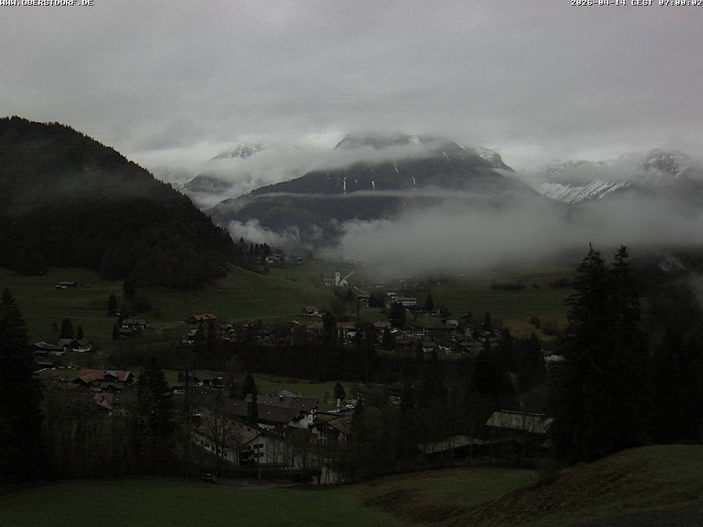 Archiv Foto Webcam Tiefenbach Oberstdorf