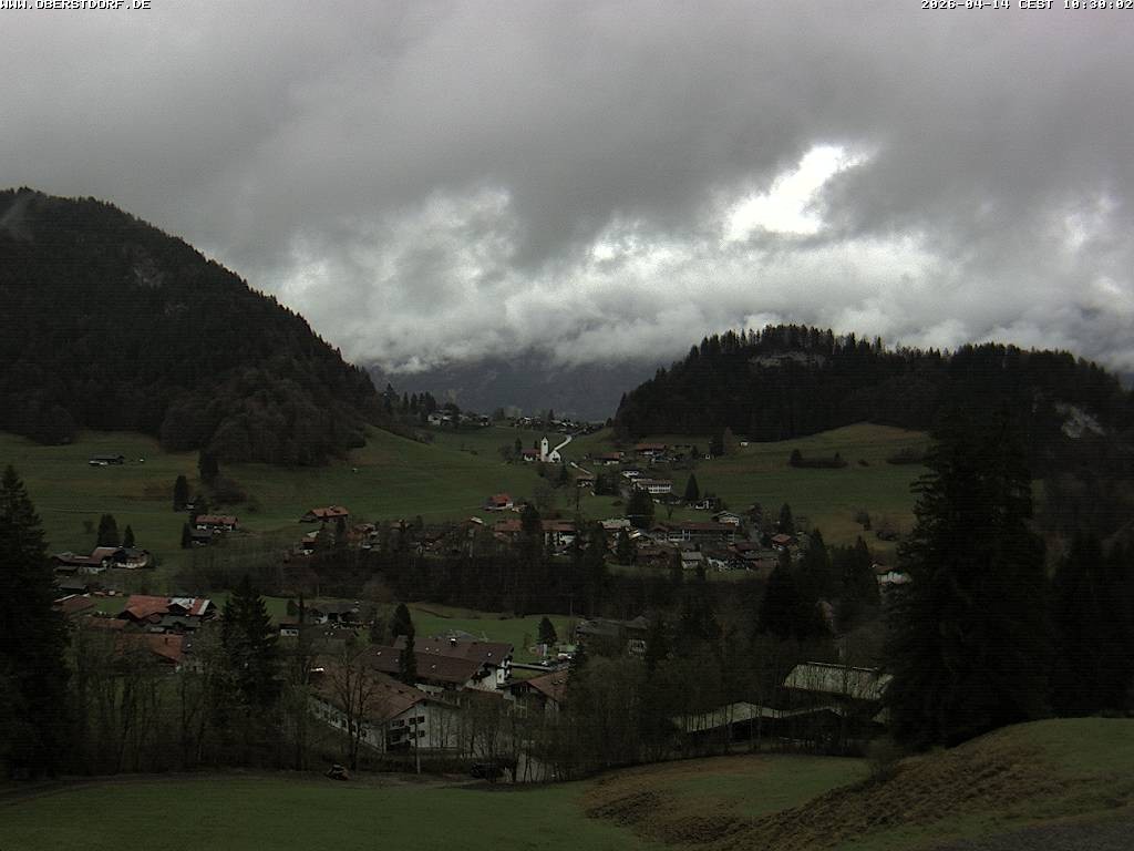 Archiv Foto Webcam Tiefenbach Oberstdorf