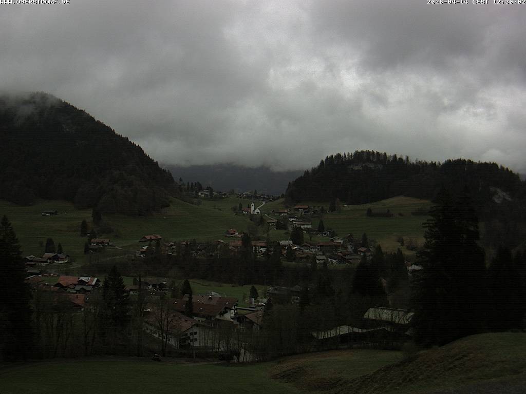 Archiv Foto Webcam Tiefenbach Oberstdorf