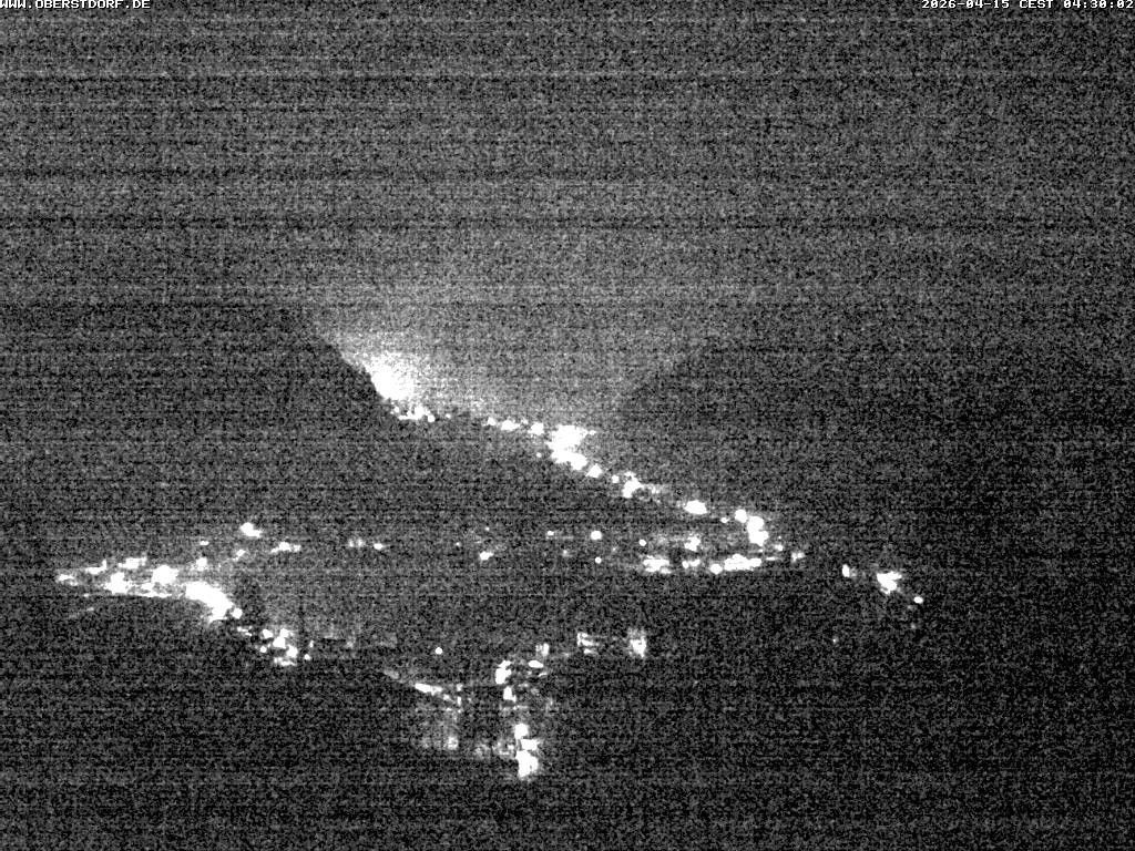 Archived image Webcam Nebelhorn and Rubihorn